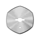 Cutit circular cu 6 laturi pentru masini de taiat, 65×10×1mm